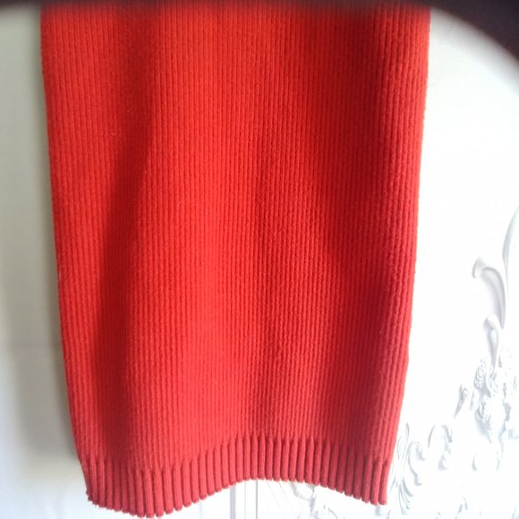 For Love & Lemons Annie Rib Tank Mini Dress - Size S to M - Rust Color - Picture 5 of 10